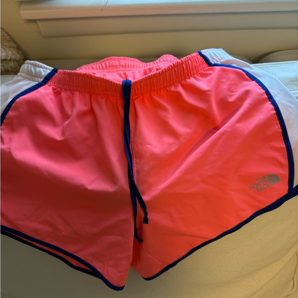 The North Face Women's Neon Pink Athletic Shorts